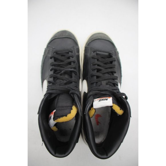 Nike Mens Blazer Mid 77 Men's Size 14  BQ6806-002 Black Leather Casual Shoes - Picture 8 of 8